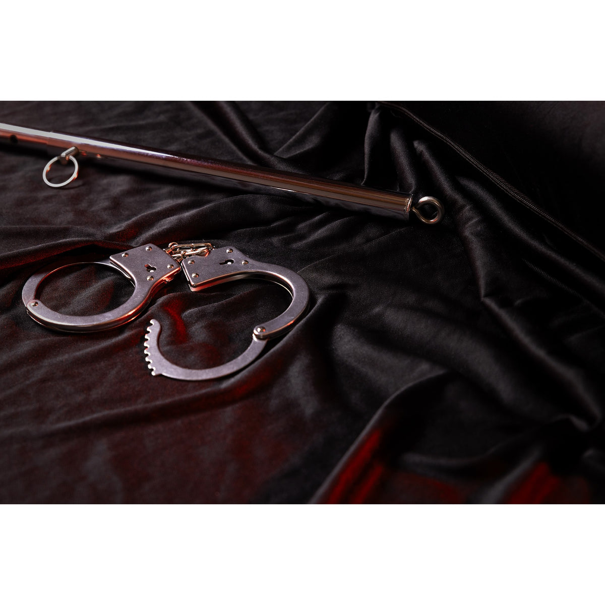 OUCH! ADJUSTABLE SPREADER BAR SILVER