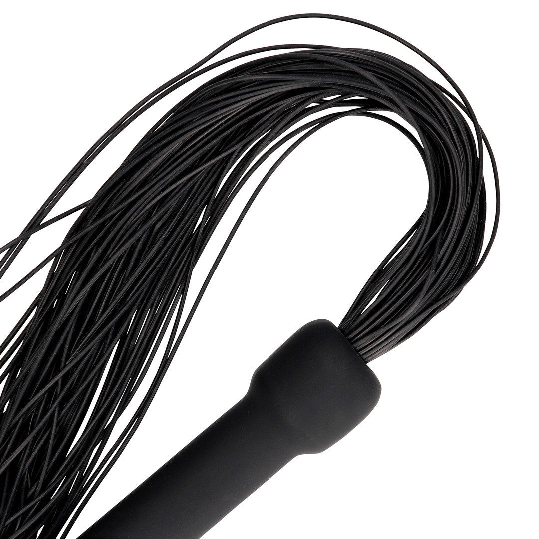 CHICOTE EM SILICONE PRETO OUCH!