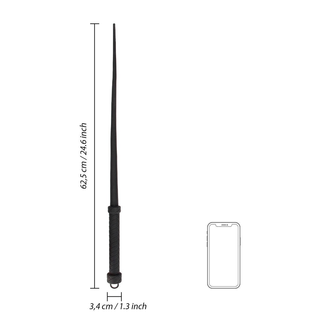 OUCH! SILICONE TAIL WHIP BLACK