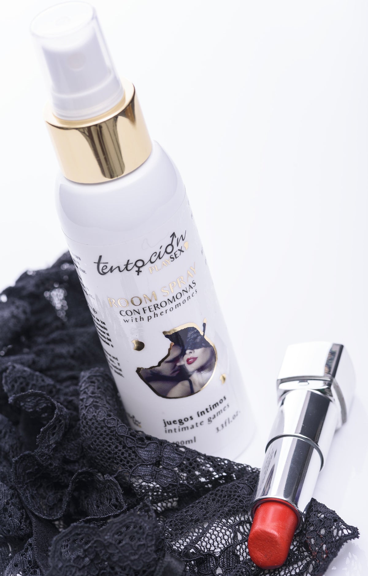 AMBIENTADOR COM FEROMONAS AROMA JOGOS ÍNTIMOS 100ML TENTACIÓN PLAY SEX