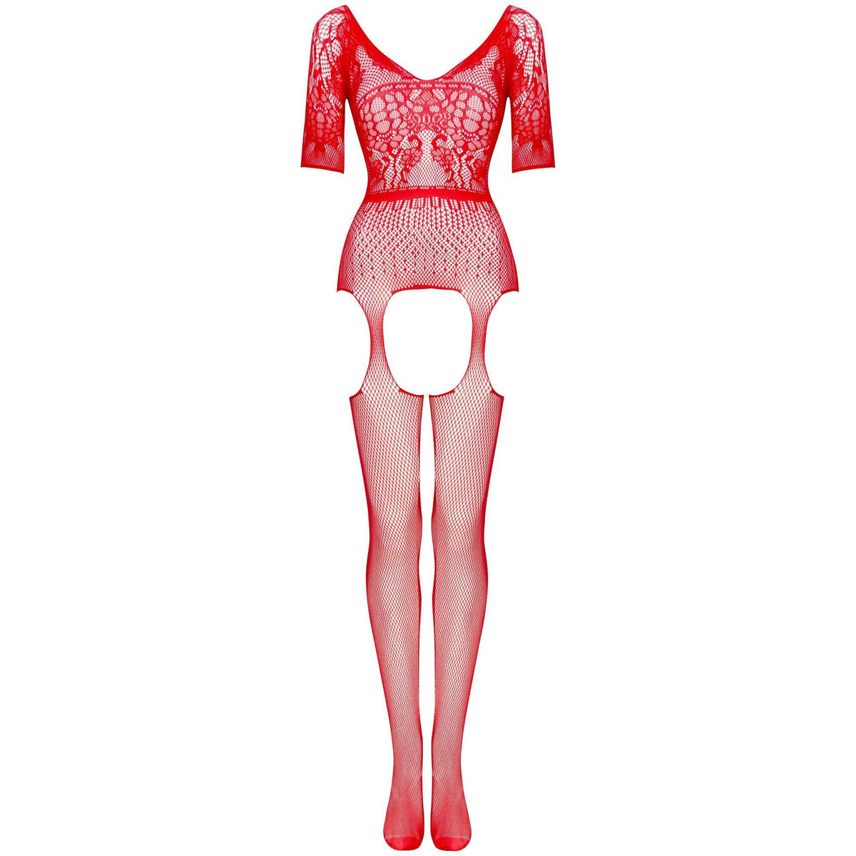 CATSUIT COURTNEY VERMELHO BEAUTY NIGHT FASHION
