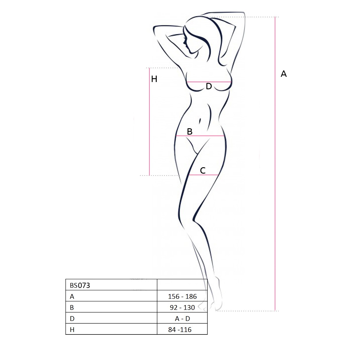 VESTIDO BS073 PRETO EROTIC LINE PASSION