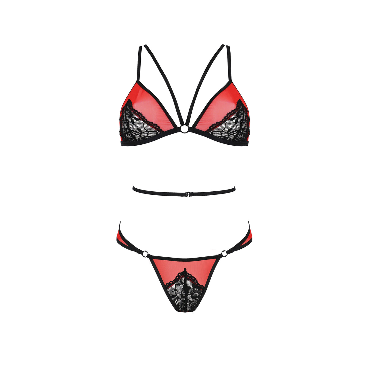 CONJUNTO DE 2 PEÇAS PEONIA EROTIC LINE PASSION