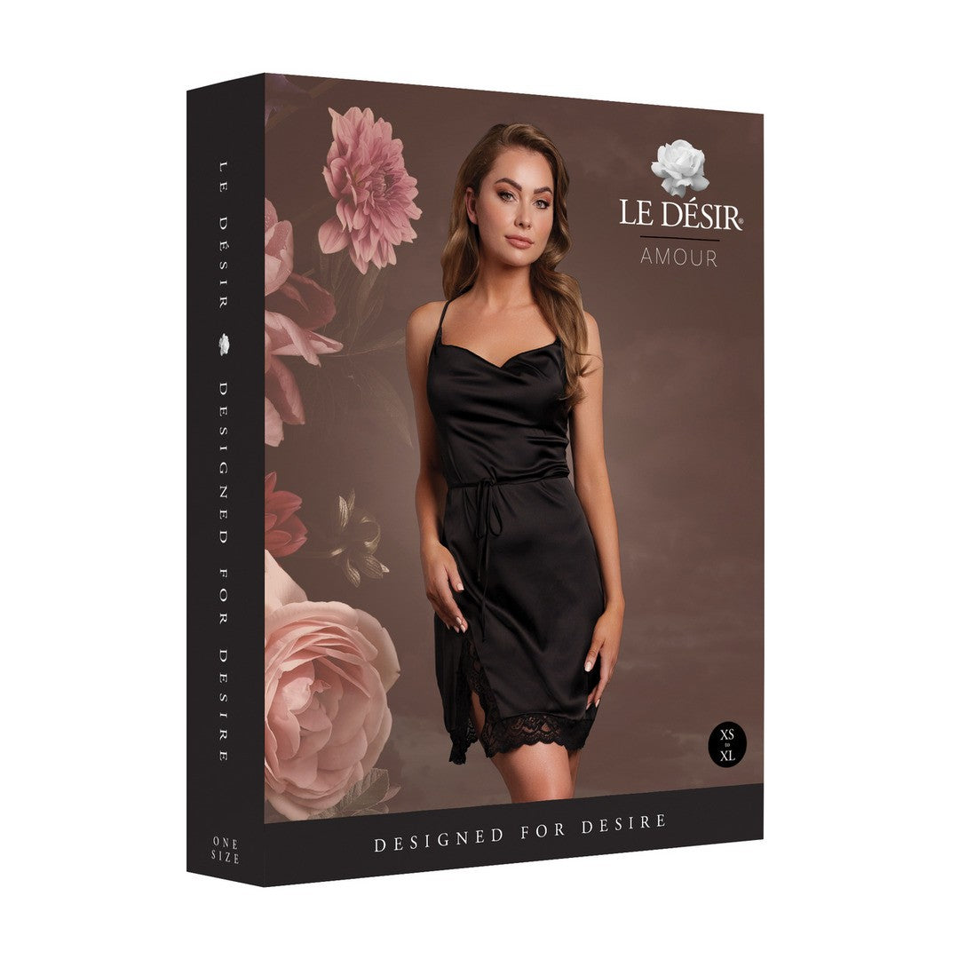 VESTIDO OPEN BACK PRETO LE DÉSIR