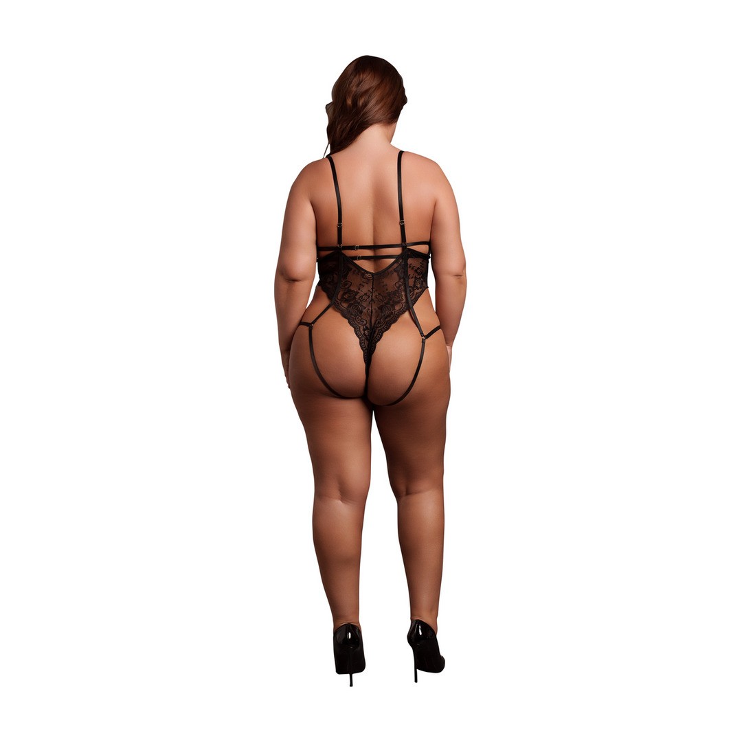 BODY LACE UNDERWIRED NEGRO TALLA QUEEN LE DÉSIR
