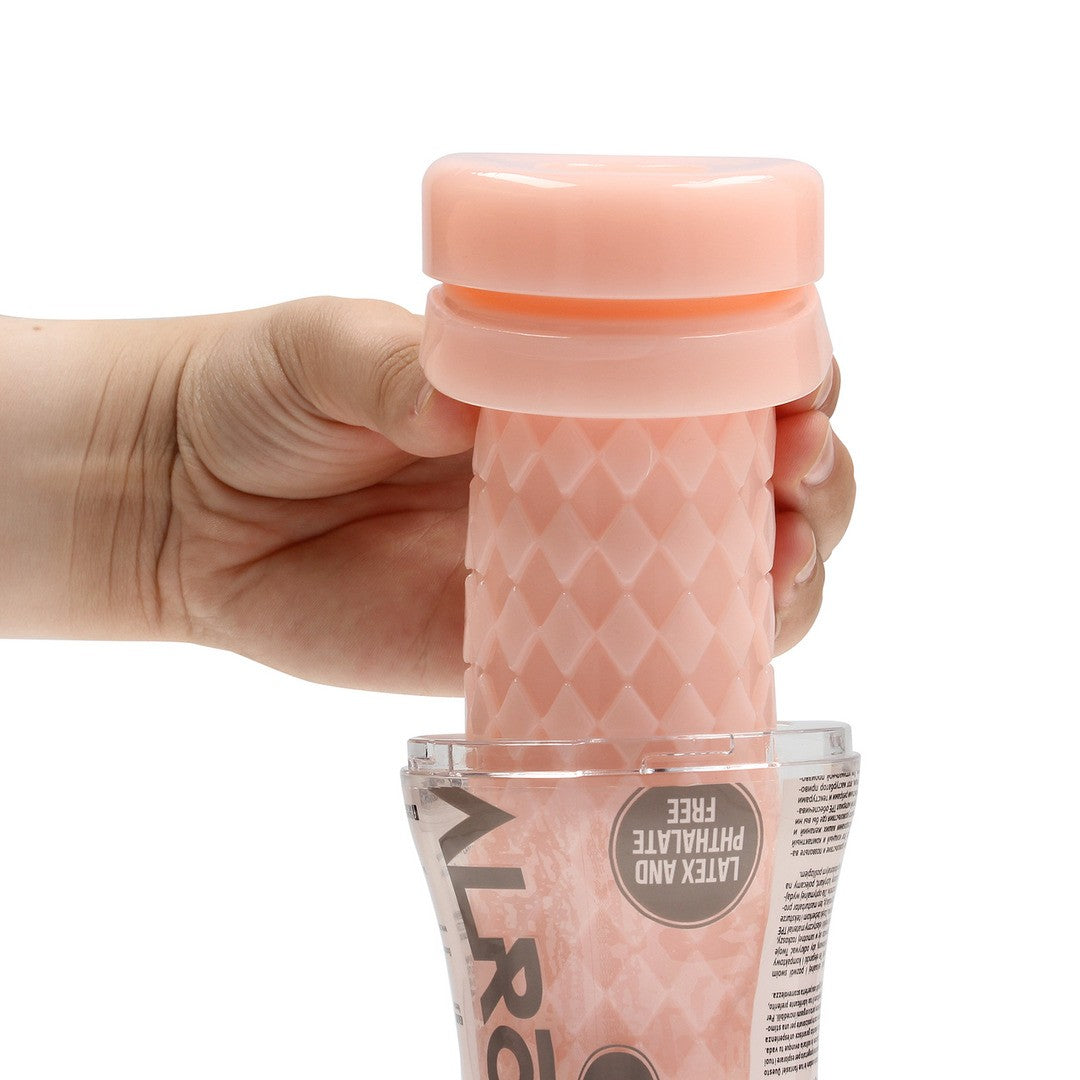 REALROCK EASY RIDER TEXTURED MASTURBATOR FLESH