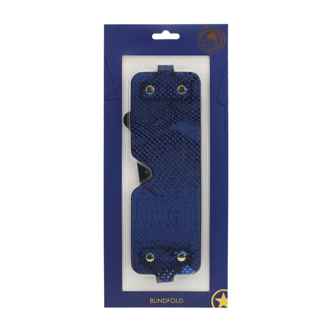 OUCH! FLORENCE COLLECTION BLINDFOLD BLUE