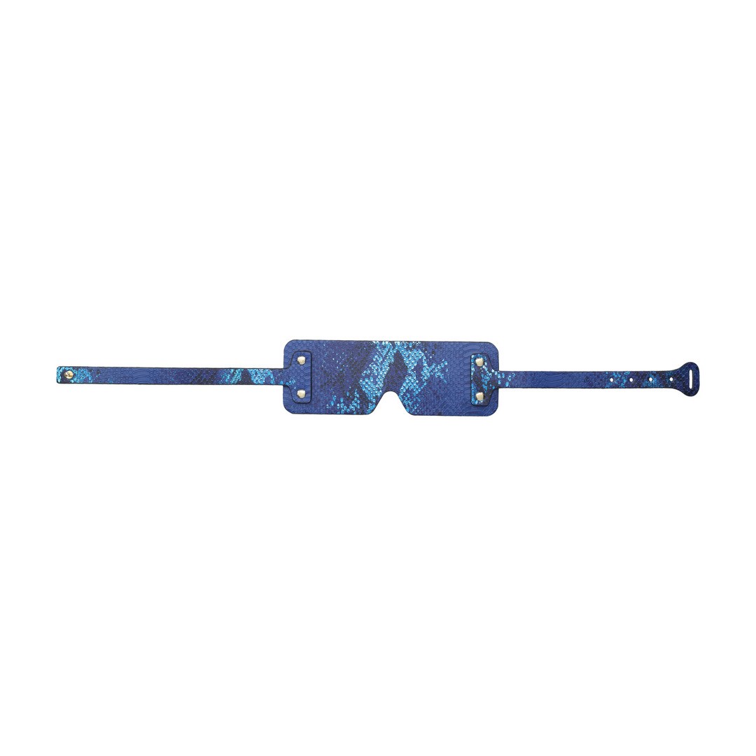 OUCH! FLORENCE COLLECTION BLINDFOLD BLUE