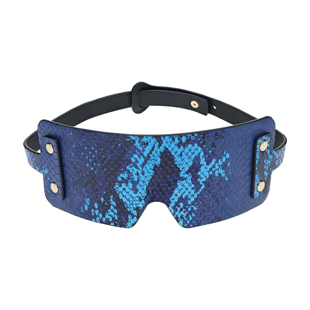 OUCH! FLORENCE COLLECTION BLINDFOLD BLUE