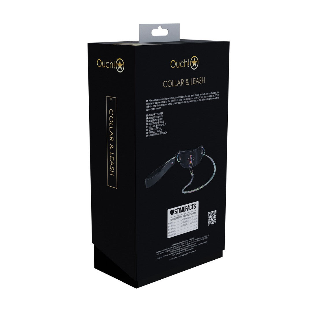 OUCH! VENICE COLLECTION HANDCUFFS BLACK