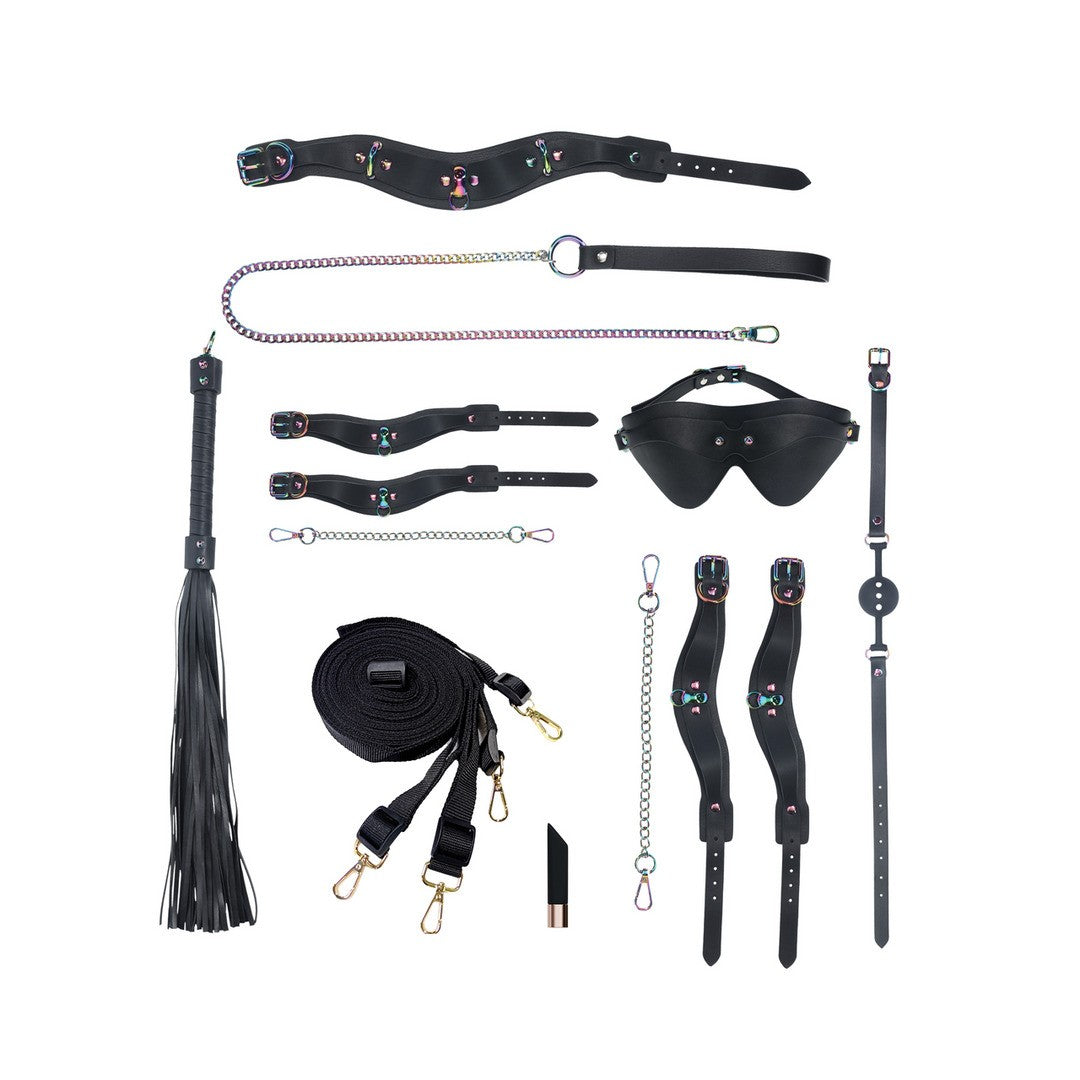 KIT COM BOLSA VENICE COLLECTION PRETO OUCH!