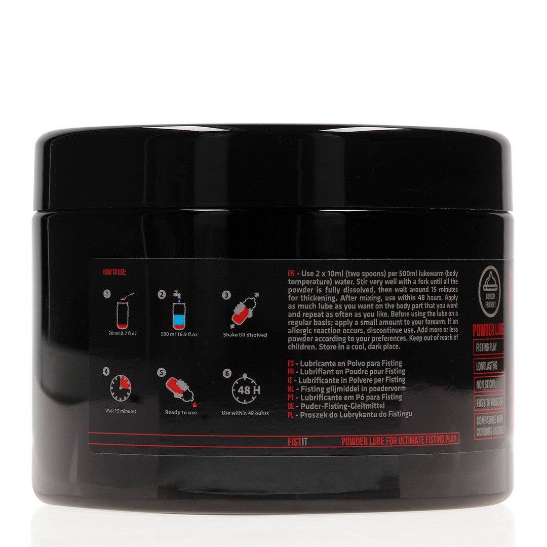 LUBRICANTE EN POLVO POWDER LUBE 16.2 OZ 460 GR FIST IT