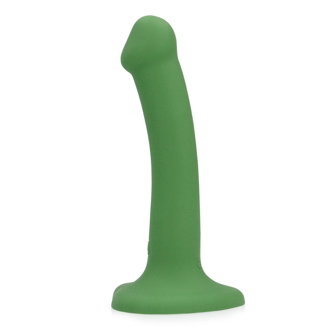 LOVELINE NON-PHALLIC VIBRATING DILDO SMALL FOREST GREEN
