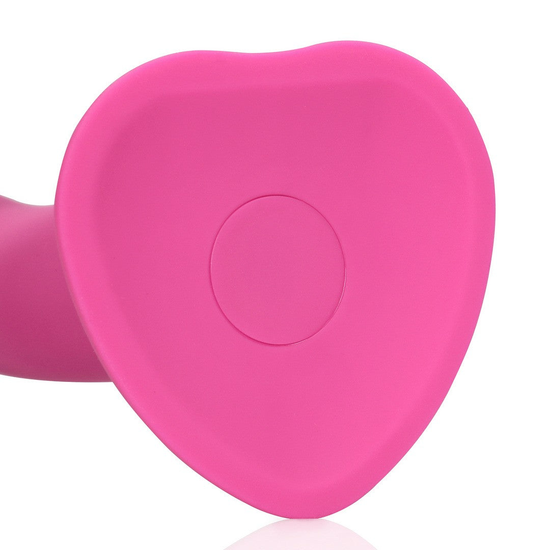LOVELINE NON-PHALLIC VIBRATING DILDO MEDIUM POWERFUL PINK
