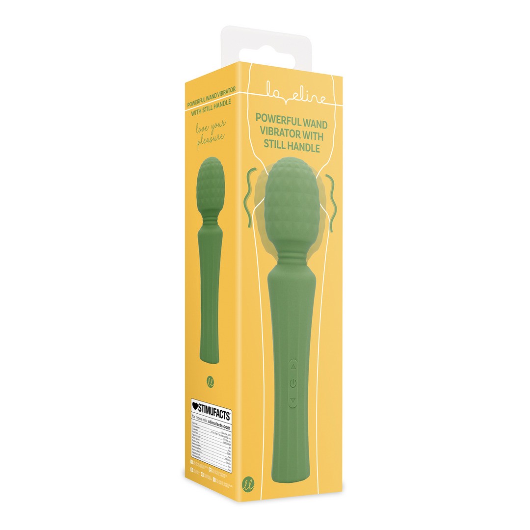 LOVELINE POWERFUL WAND VIBRATOR MASSAGER GREEN 