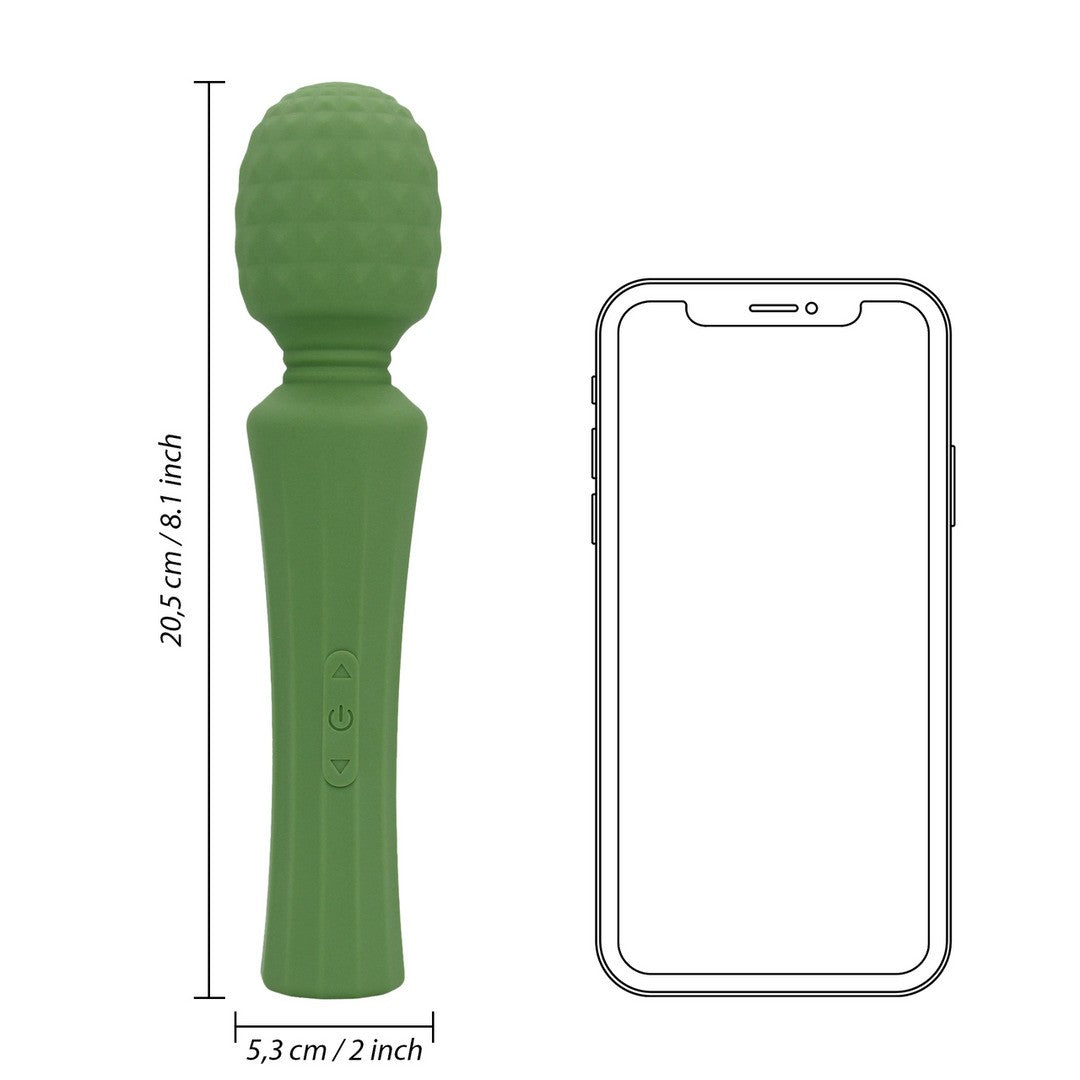 LOVELINE POWERFUL WAND VIBRATOR MASSAGER GREEN 