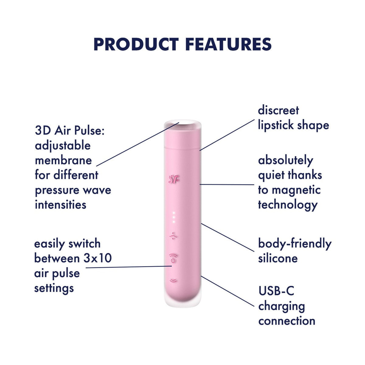 SATISFYER FIRST KISS STIMULATOR
