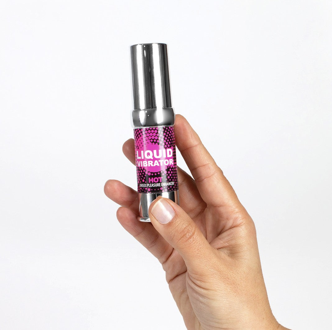 GEL LIQUID VIBRATOR HOT 15ML - Lust Sexshop