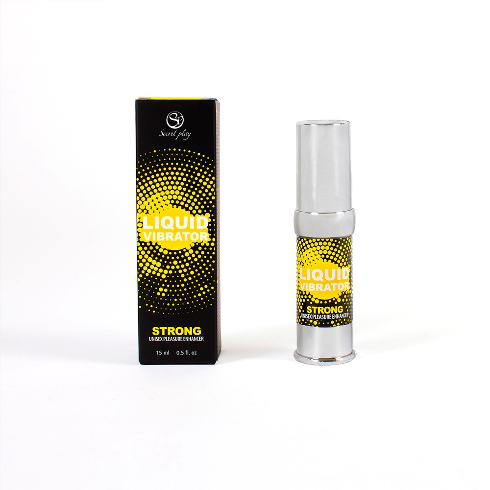 GEL LIQUID VIBRATOR STRONG 15ML - Lust Sexshop