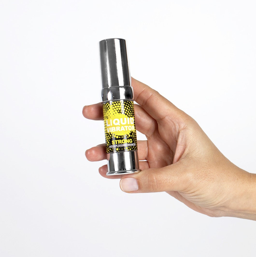 GEL LIQUID VIBRATOR STRONG 15ML - Lust Sexshop