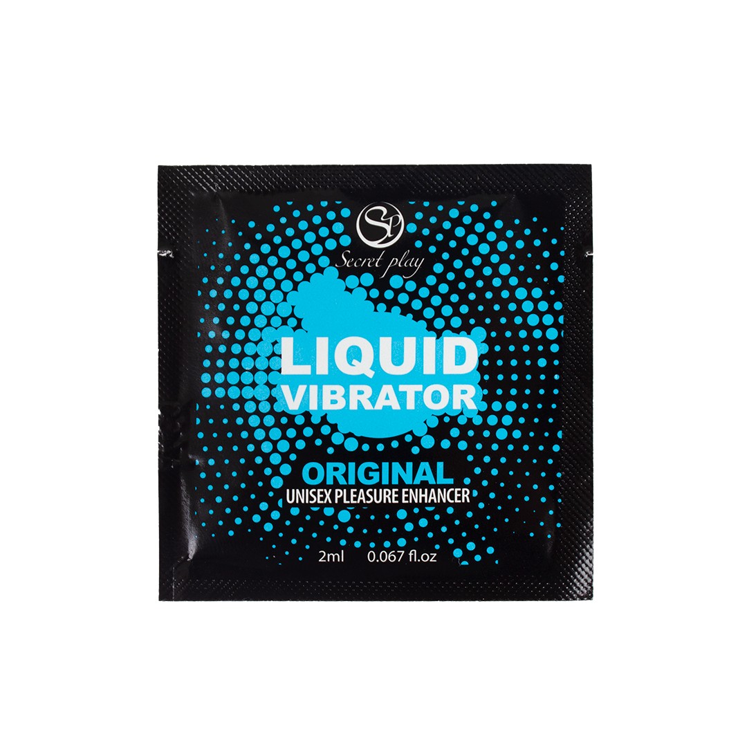 GEL LIQUID VIBRATOR UNISEXO 2ML - Lust Sexshop