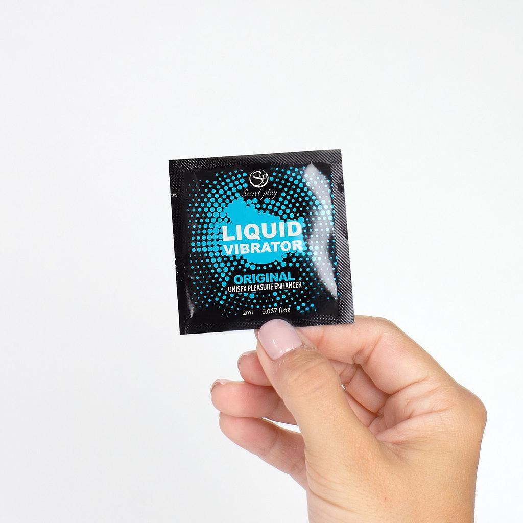 GEL LIQUID VIBRATOR UNISEXO 2ML - Lust Sexshop