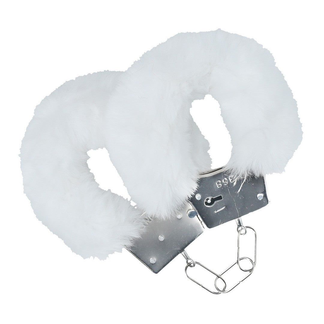 ALGEMAS COM PELUCHE CLASSIC FLUFFY BRANCO OUCH!