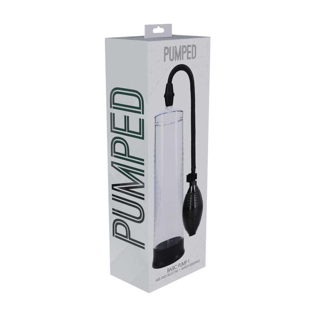 BOMBA PARA O PÉNIS BASIC PUMP 1 TRANSPARENTE PUMPED