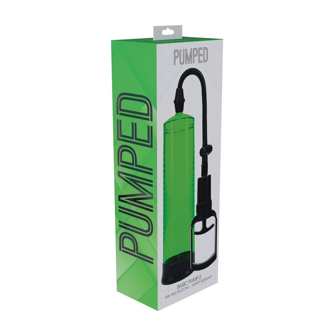BOMBA PARA O PÉNIS BASIC PUMP 2 VERDE PUMPED