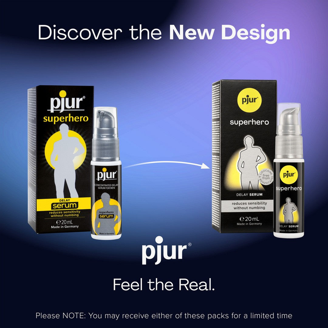 PJUR SUPERHERO DELAY SERUM 0.7 FL OZ / 20 ML
