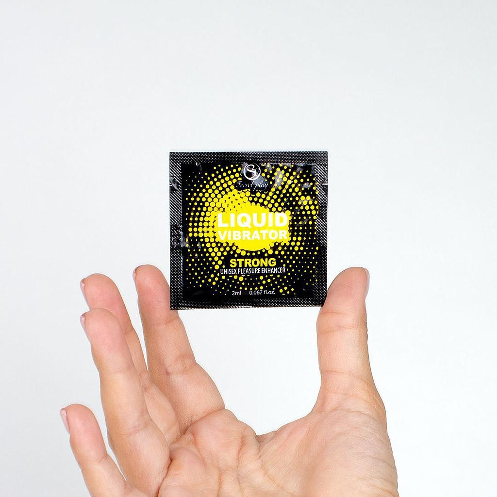 GEL LIQUID VIBRATOR STRONG 2ML - Lust Sexshop
