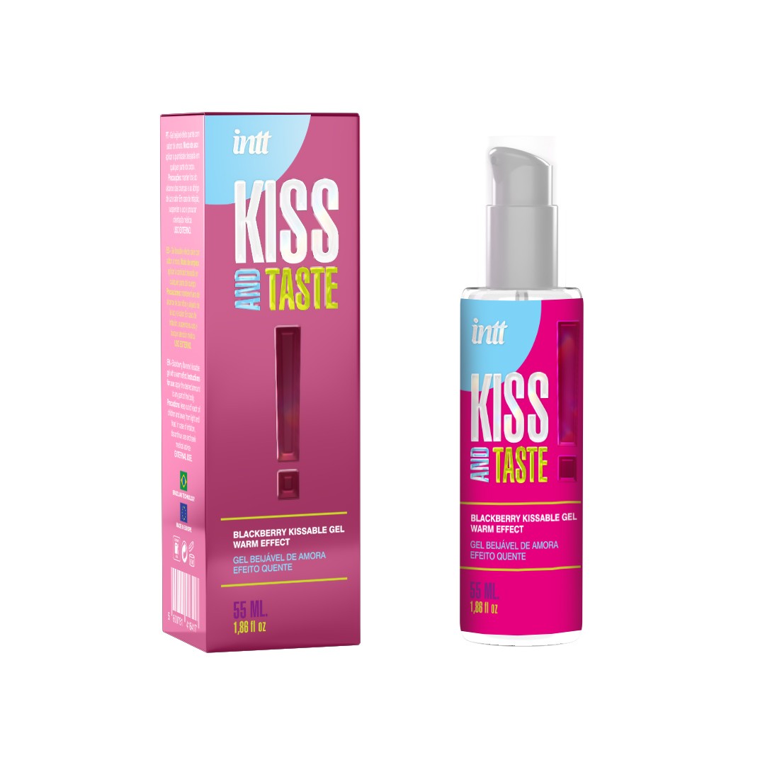 INTT KISSABLE GEL WITH WARM EFFECT BLACKBERRY AROMA 55ML