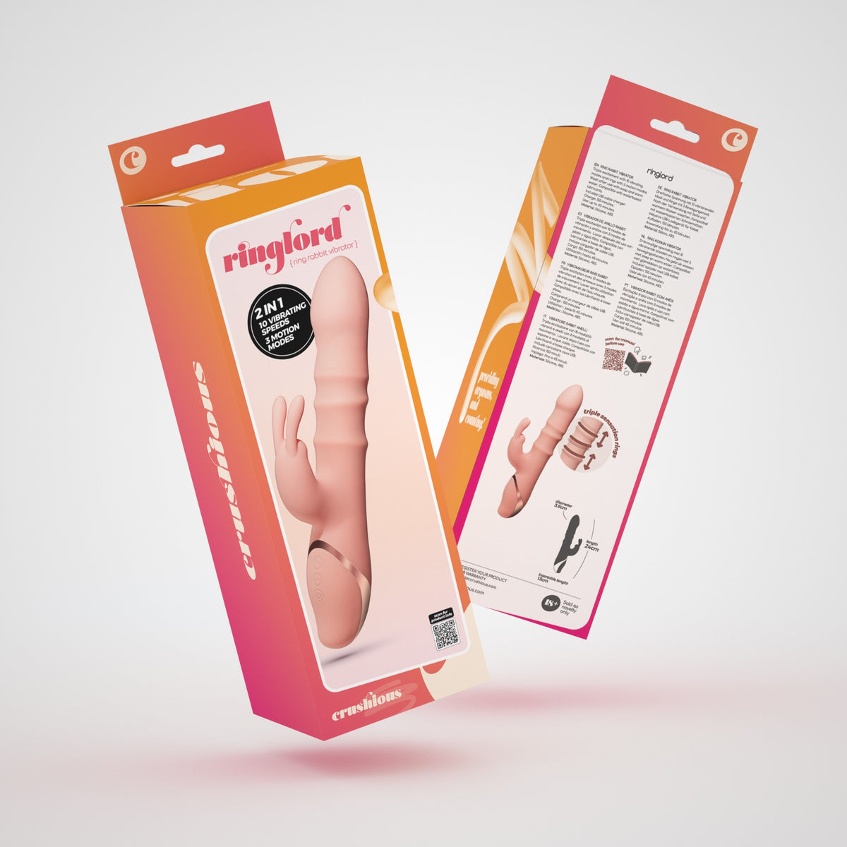 VIBRADOR RINGLORD RABBIT CRUSHIOUS