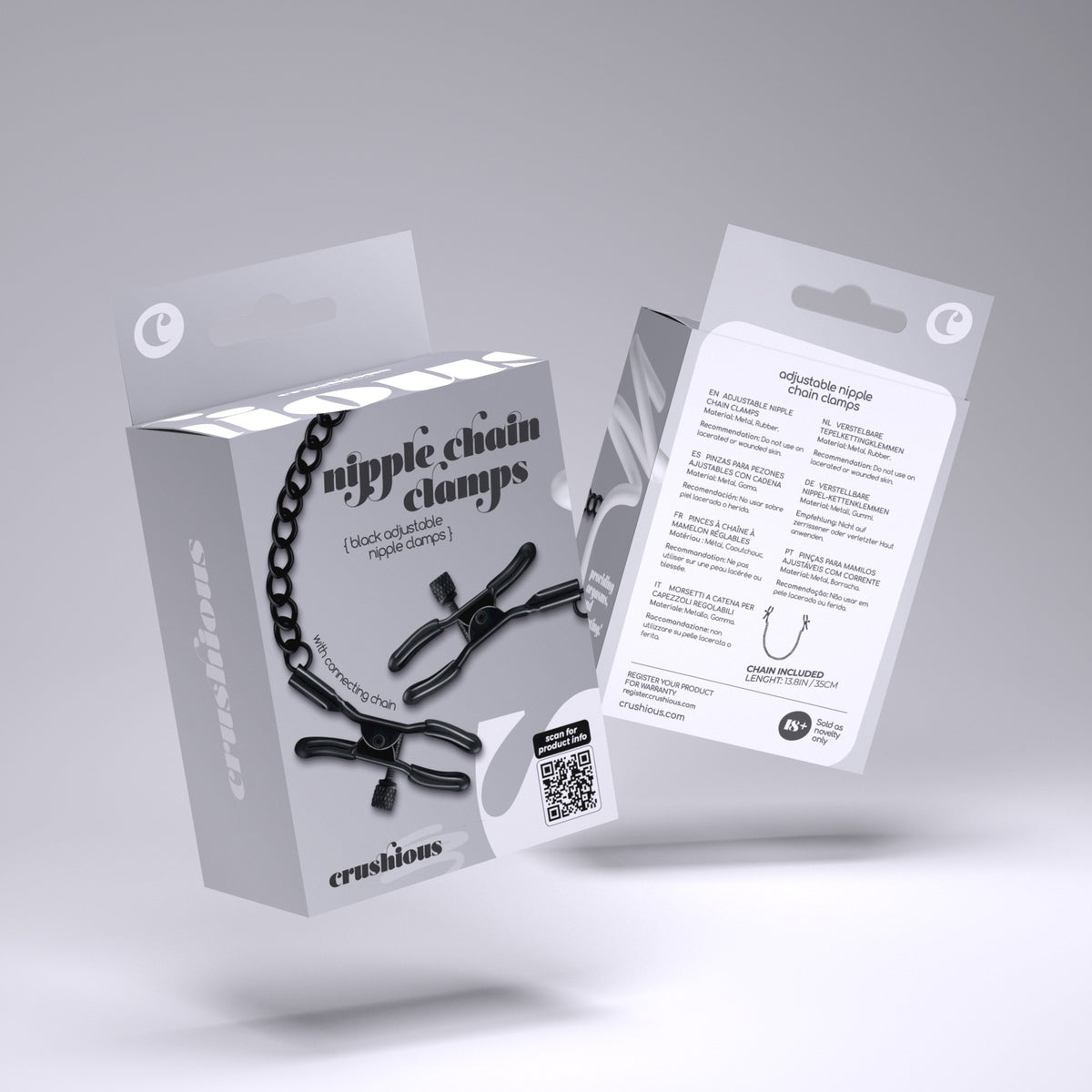 NIPPLE CHAIN CLAMPS CRUSHIOUS