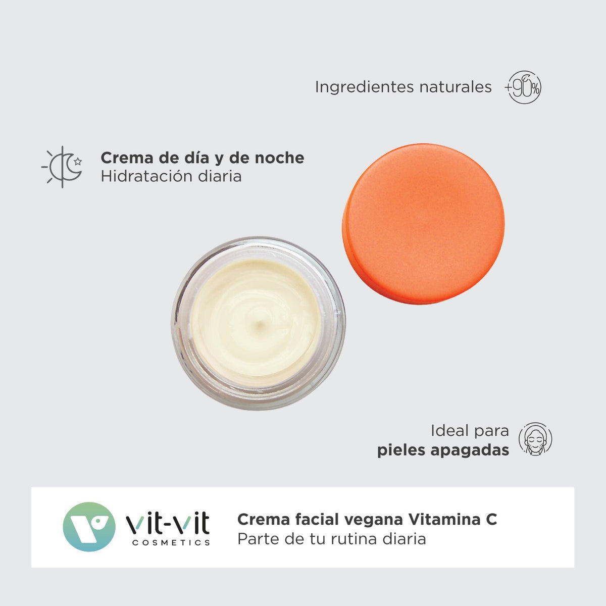 VIT VIT COSMETICS VITAMIN C ILUMINATING DAILY CREAM 50ML