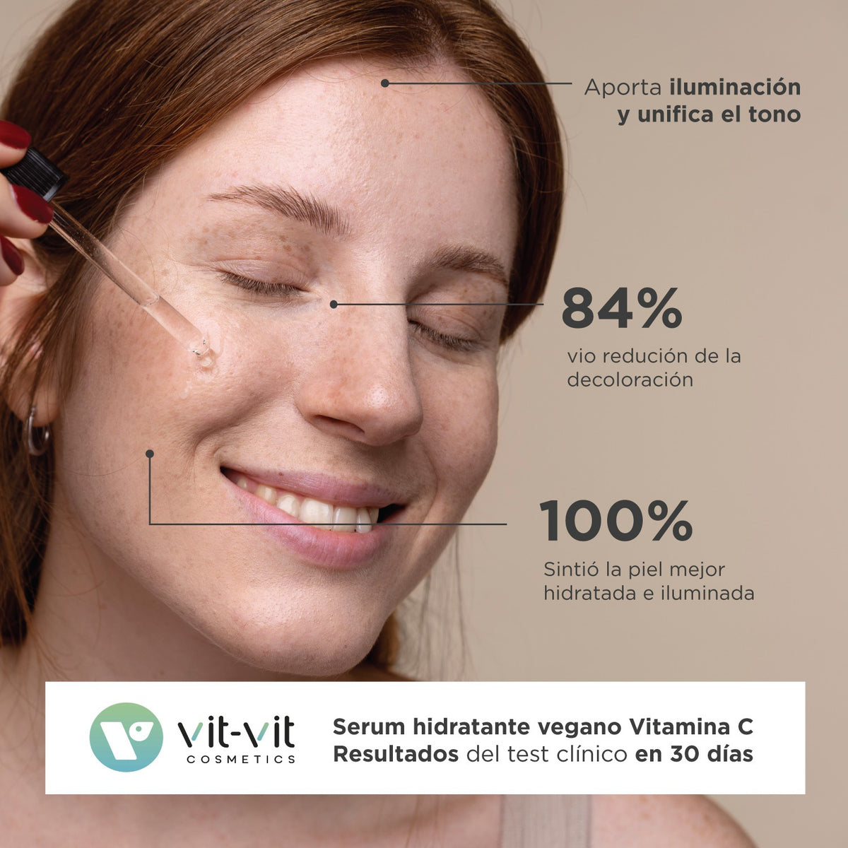 SERÚM VITAMIN C VIT VIT COSMETICS 30ML