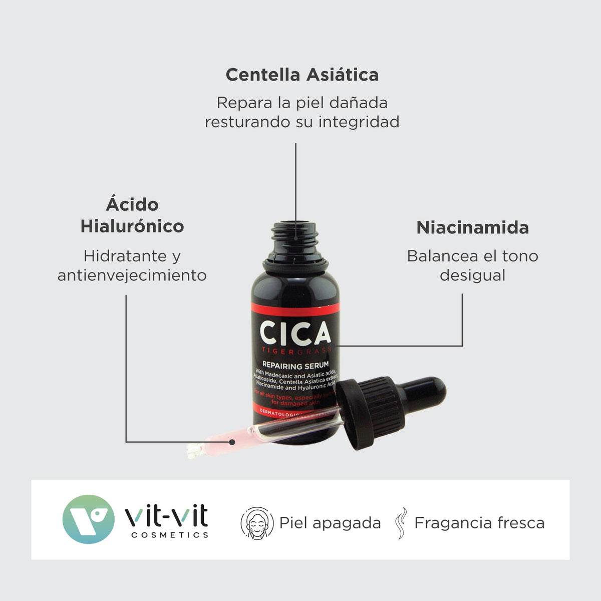 VIT VIT CICA TIGERGRASS SERUM 30ML