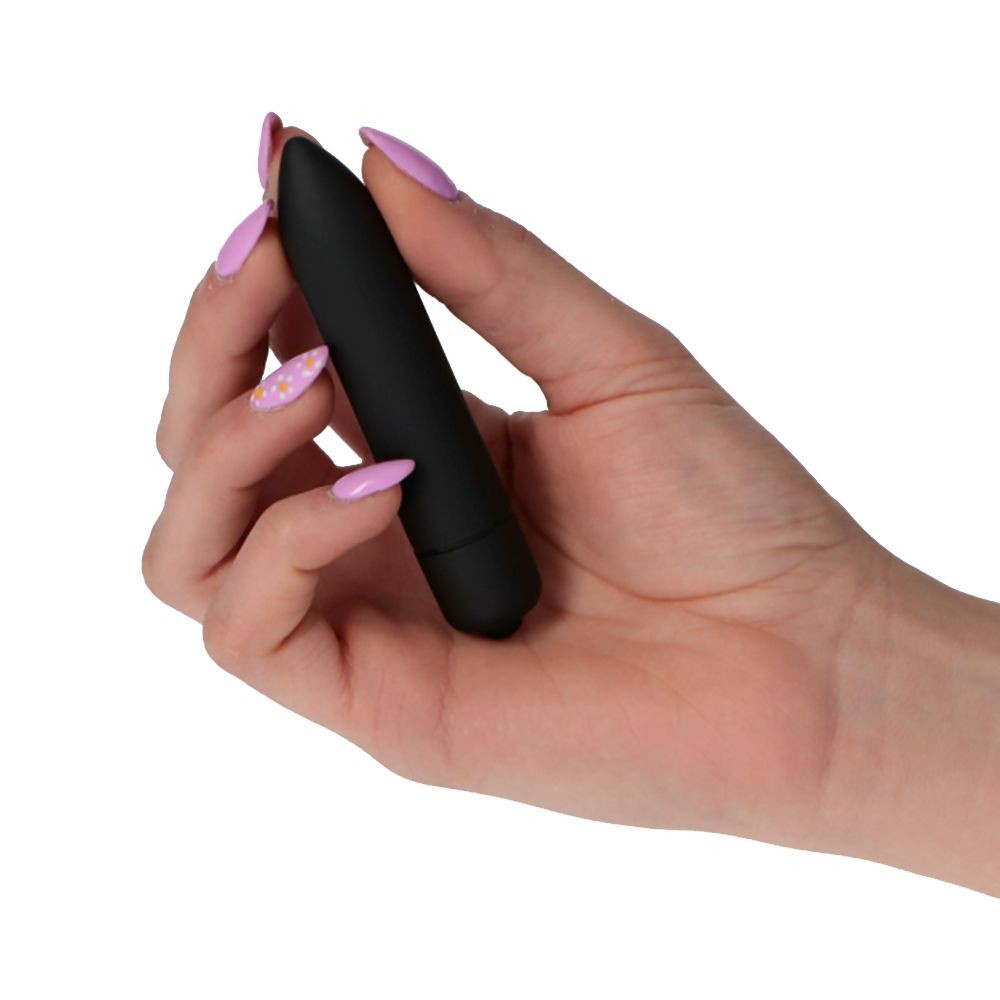 BALA VIBRATÓRIA BULLET PRETA - Lust Sexshop