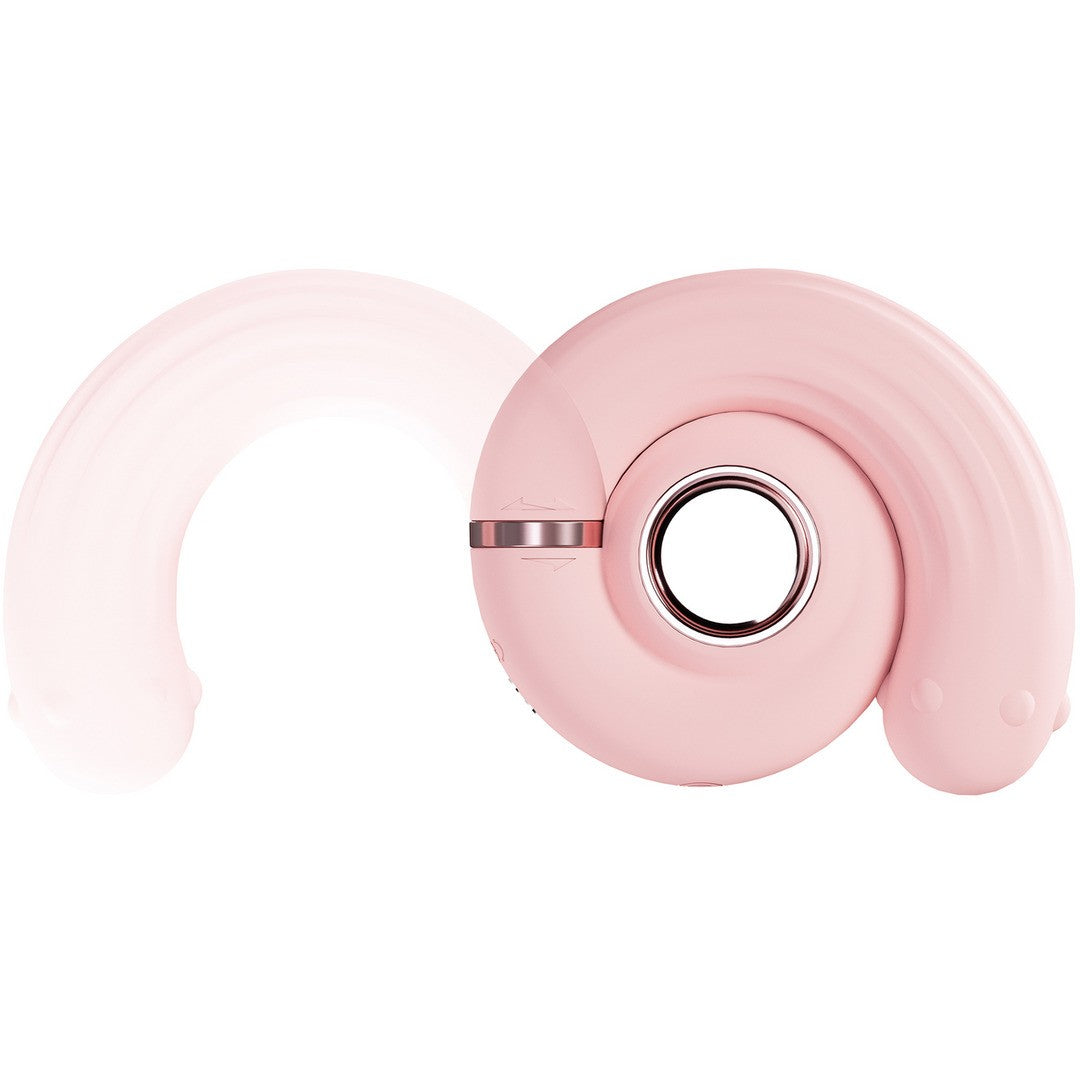 LOVELINE PERLES ROTATING BEADS SWIRL VIBRATOR PINK