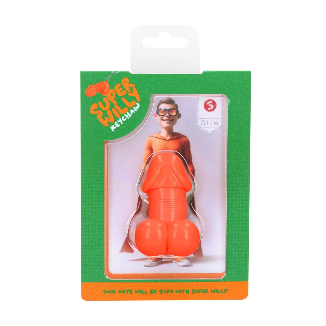 PORTA-CHAVES SUPER WILLY LARANJA S-LINE