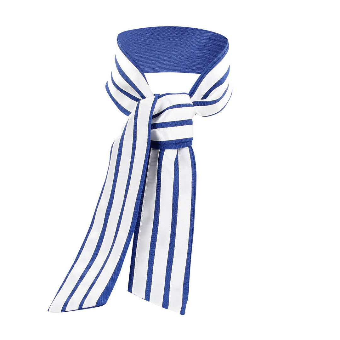 DISFRAZ DE AZAFATA AZUL/BLANCO S-LINE 