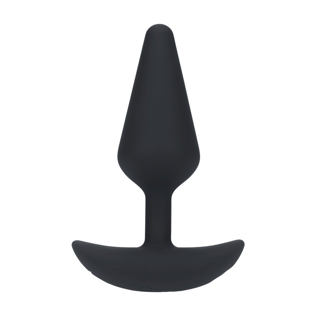 LEVELZ CLASSIC VIBRATING SILICONE ANAL PLUG M BLACK