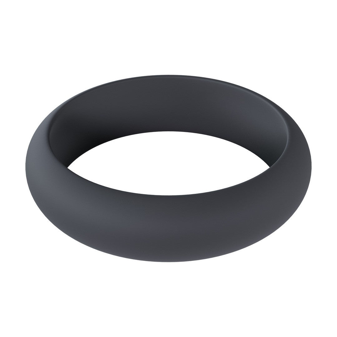 ANEL PARA O PÉNIS EM SILICONE WIDE O S 30MM PRETO LEVELZ - Lust Sexshop