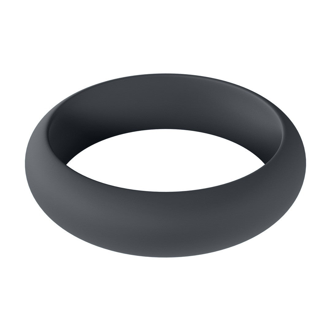 ANEL PARA O PÉNIS EM SILICONE WIDE O XL 50MM PRETO LEVELZ - Lust Sexshop