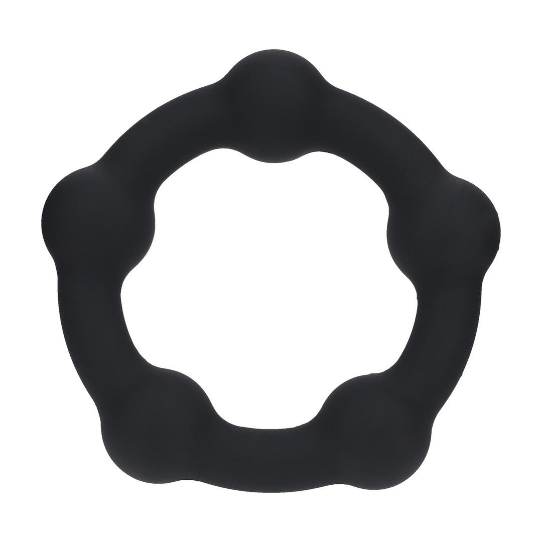 ANEL PARA O PÉNIS COM PÉROLAS M 35MM PRETO LEVELZ - Lust Sexshop