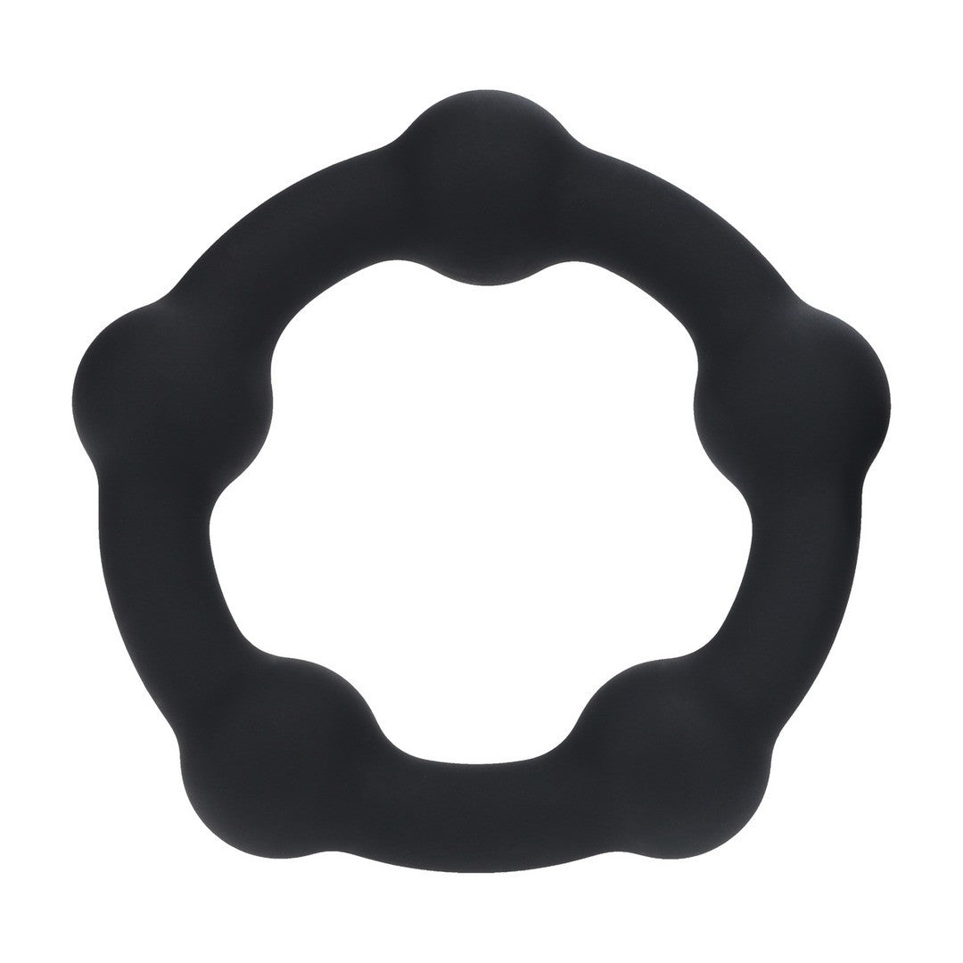 ANEL PARA O PÉNIS COM PÉROLAS L 45MM PRETO LEVELZ - Lust Sexshop