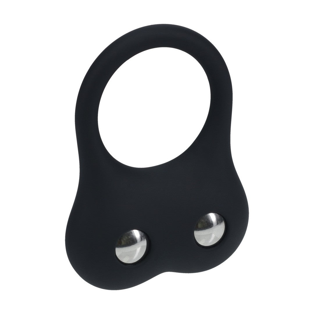 ANEL DE TREINO PARA O PÉNIS EM SILICONE M PRETO LEVELZ - Lust Sexshop
