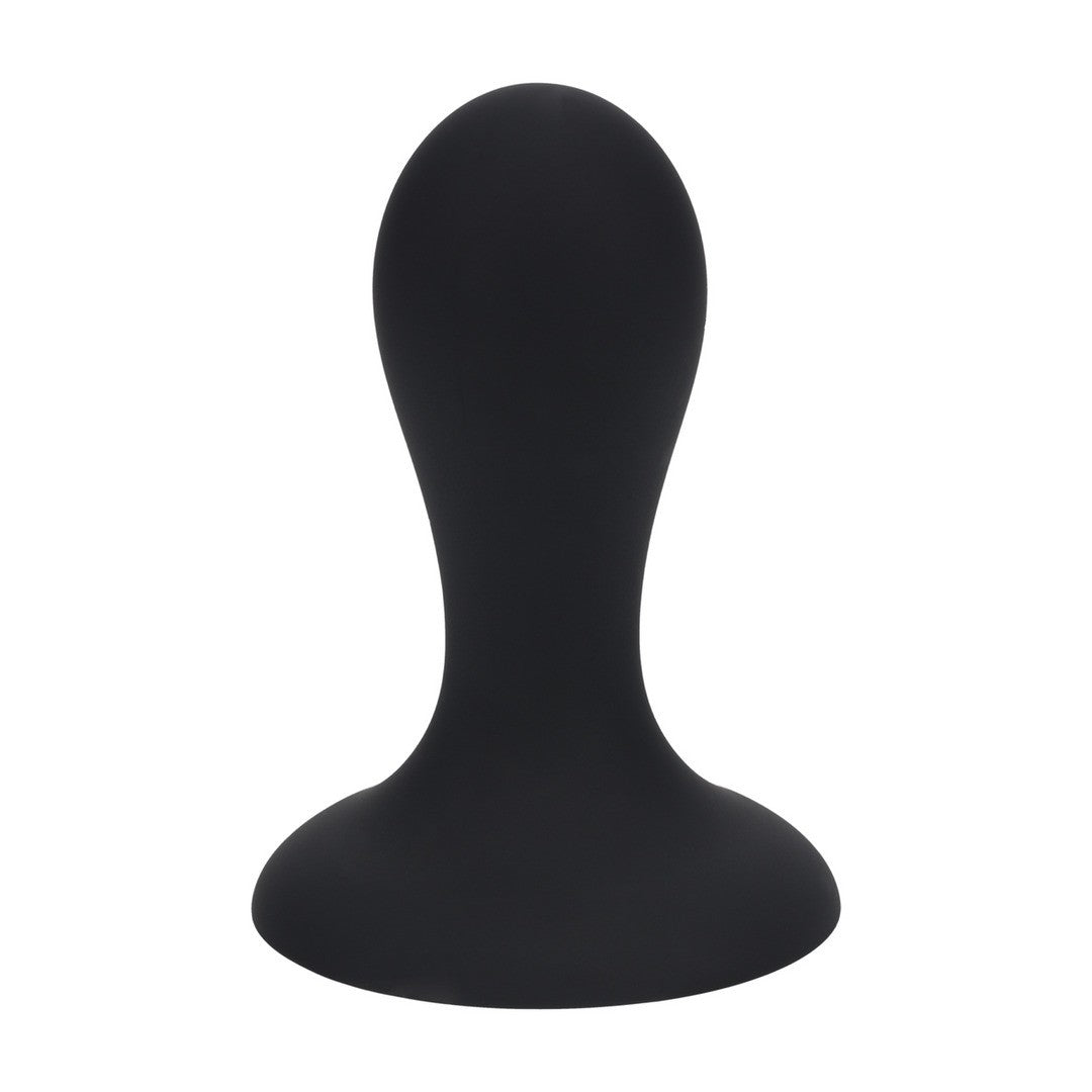 LEVELZ LIQUID SILICONE ANAL PLUG RATTLE S BLACK