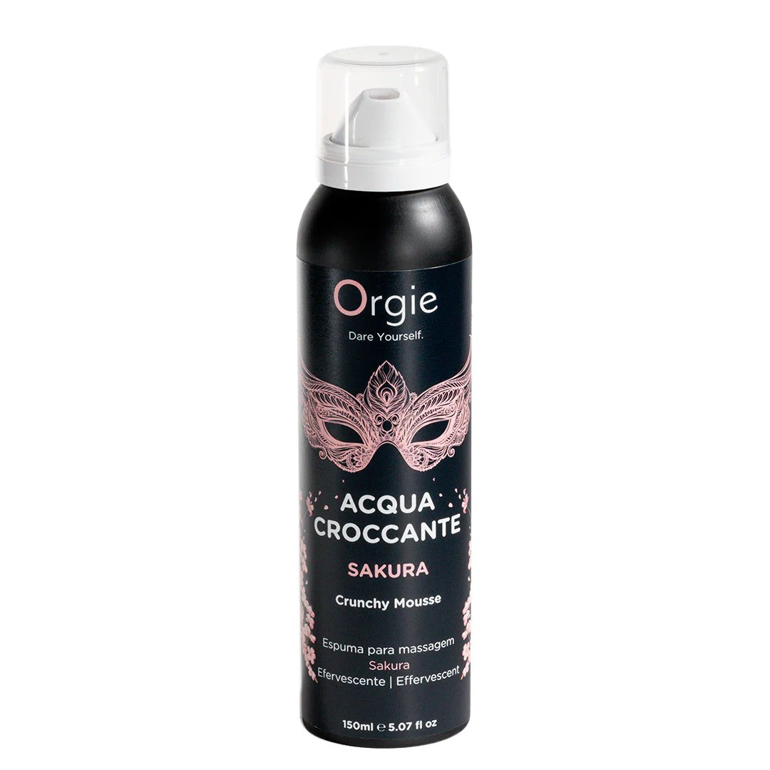 ESPUMA DE MASSAGEM CRACKELING ACQUA CROCCANTE SAKURA 150ML ORGIE