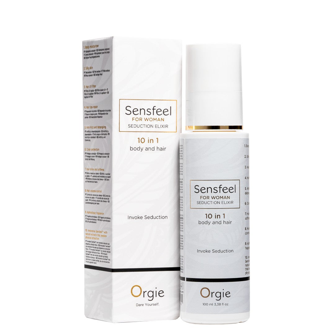 ORGIE SENSFEEL HAIR AND BODY LOTION 10 IN 1 WITH PHEROMONES FOR WOMAN 100ML